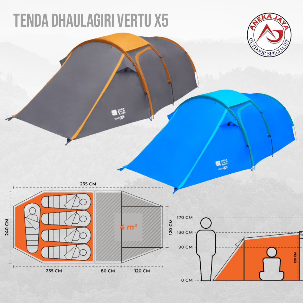 TENDA DHAULAGIRI VERTU X5