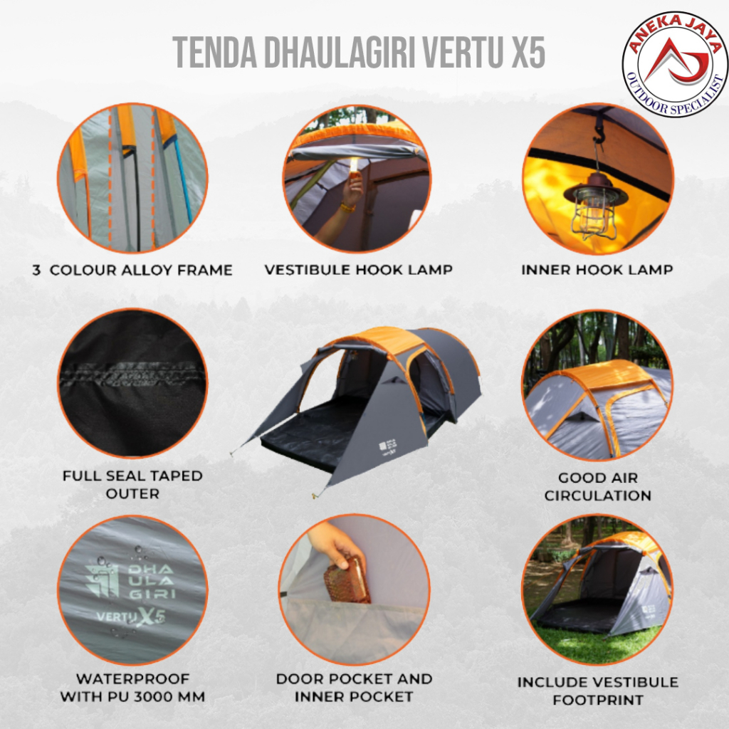 TENDA DHAULAGIRI VERTU X5