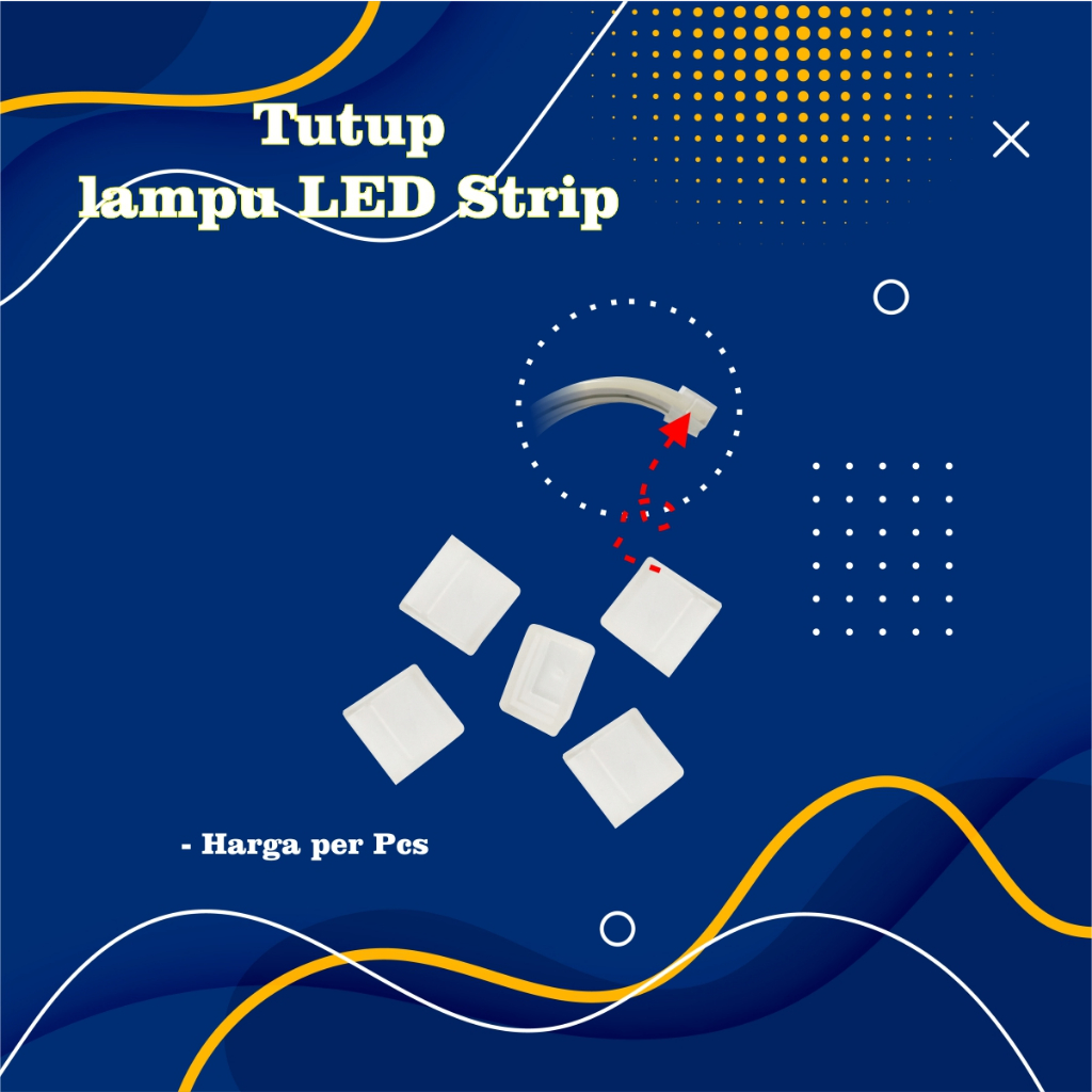 Tutup Lampu LED Strip