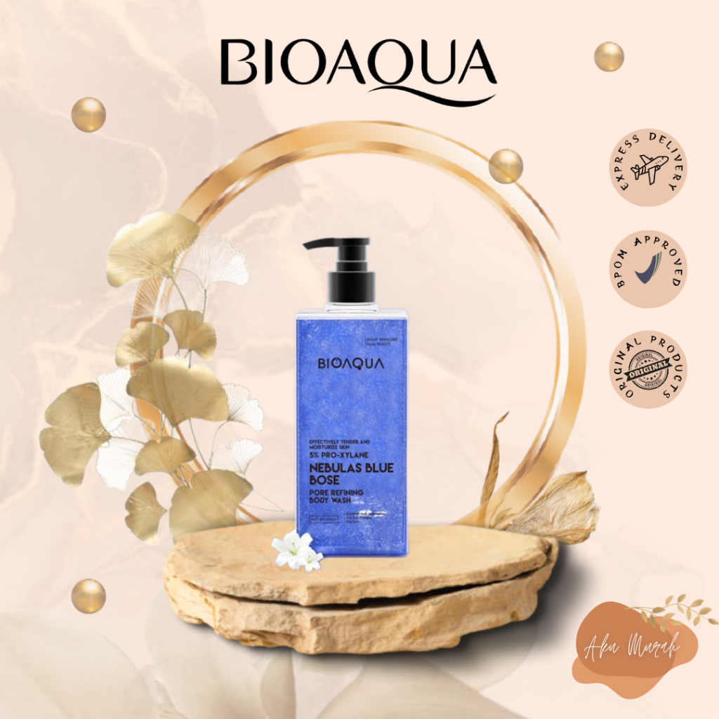 ✨ AKU MURAH ✨ BIOAQUA Perfume Body Wash Sabun Mandi Cair 400ml BPOM