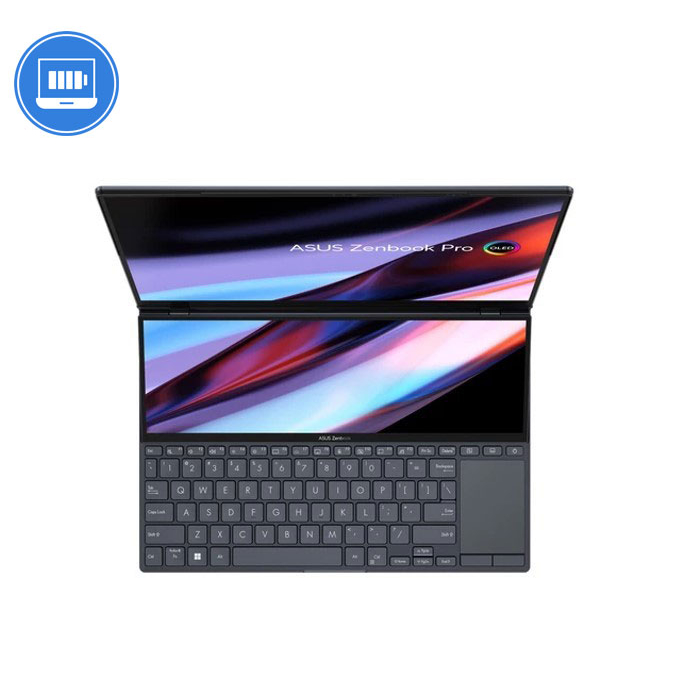 Laptop Asus Zenbook pro duo oled ux8402vu rtx 4050 6gb I9 13900h ram 32gb ssd 1tb 14&quot;