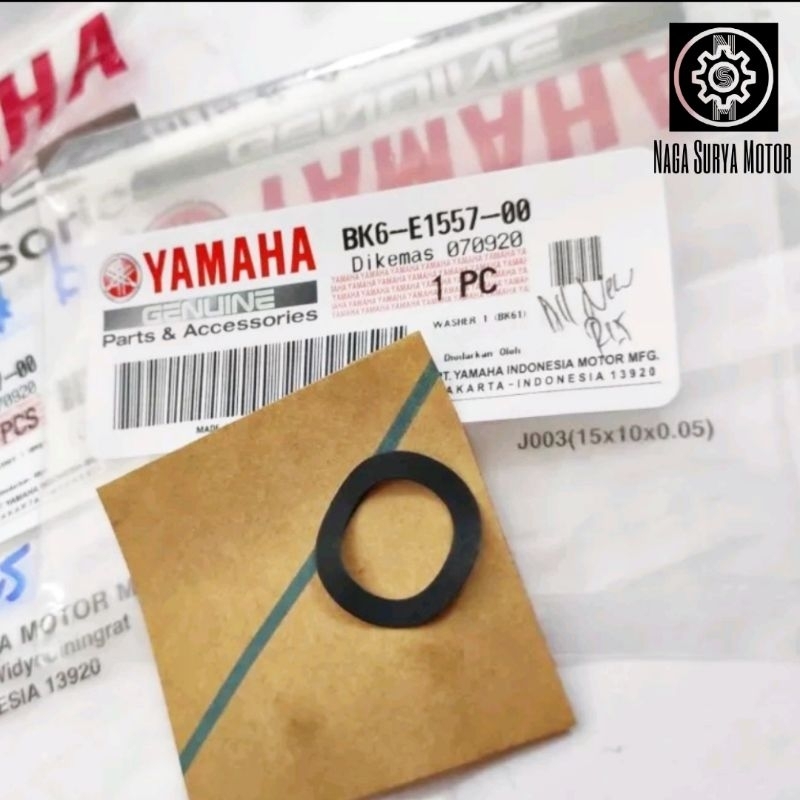 Washer ring temlar pelatuk klep in R15 V3 MT15 XSR WR155 BK6-E1557-00 ORI YGP