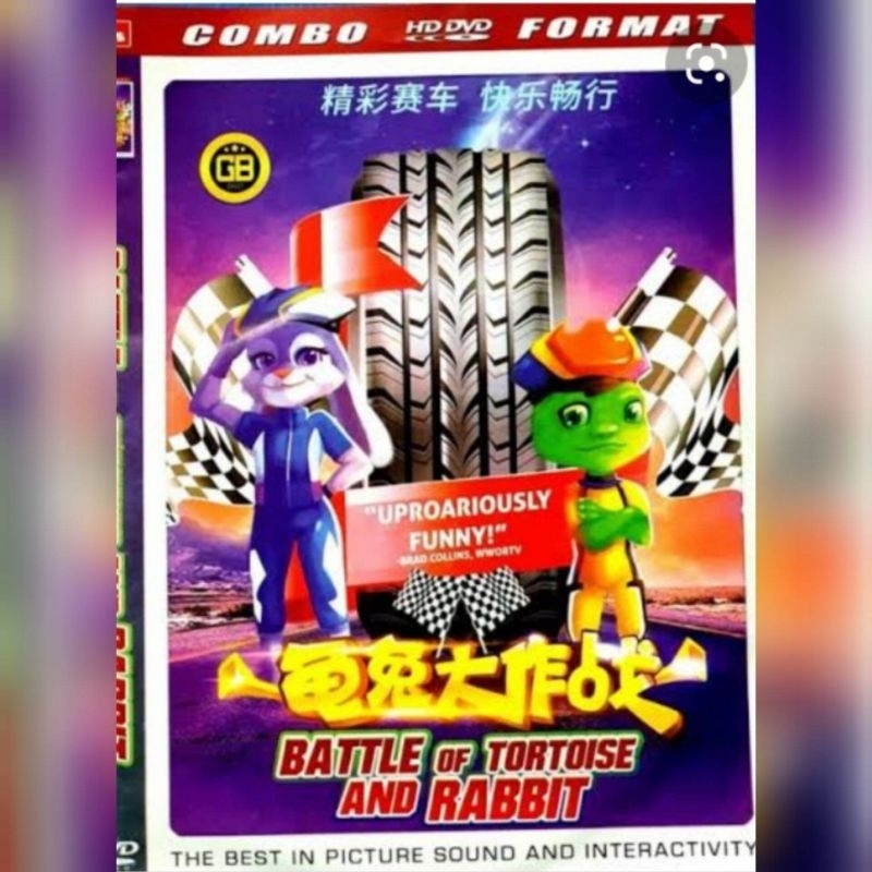 KASET FILM BATTLE OF TORTOISE AND RABBIT TERBARU-KASET FILM KARTUN THE MOVIE-KASET FILM KARTUN TERBA