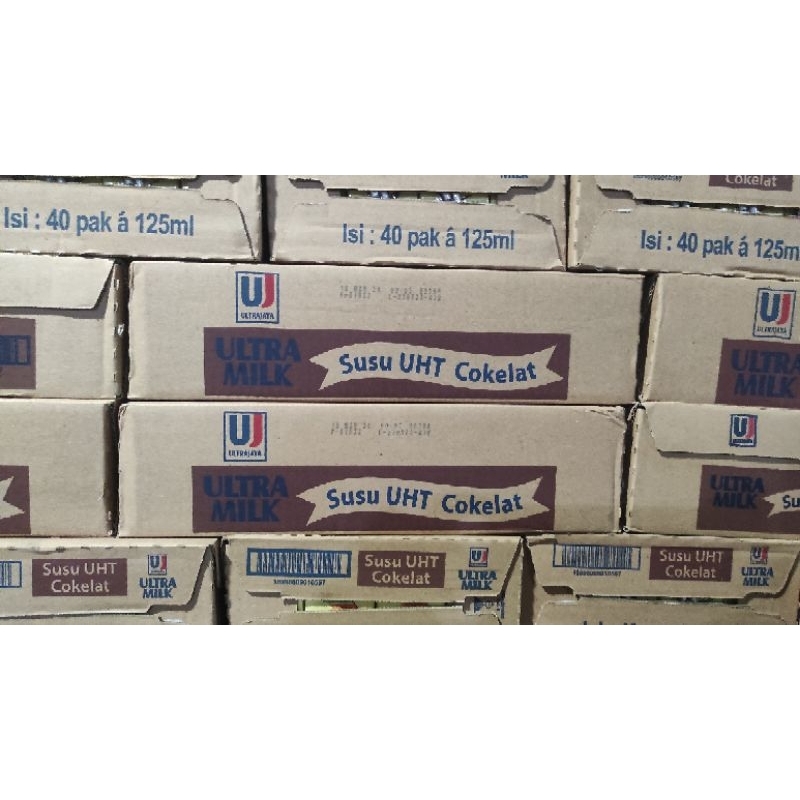 

Susu ultra 125 ml 1 dus isi 40 pcs