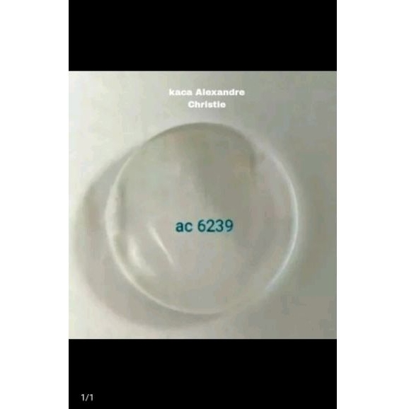 kaca jam tangan pria Alexandre Christie 6239mc original