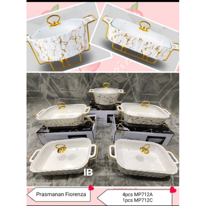 Basi/Prasmanan Fiorenza set 4+1 Marmer