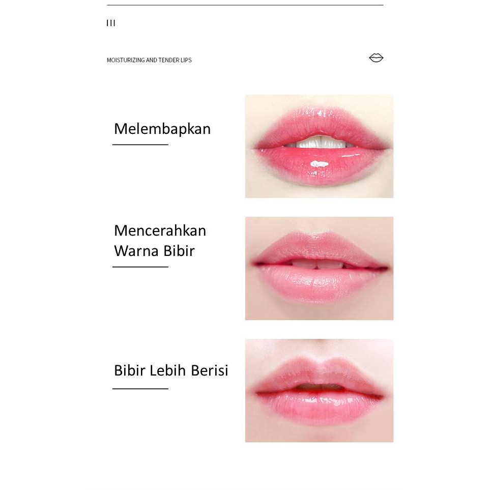 BPOM NATURAL LIP MASK/ BIBIR MASK / PELEMBAP BIBIR RINOA