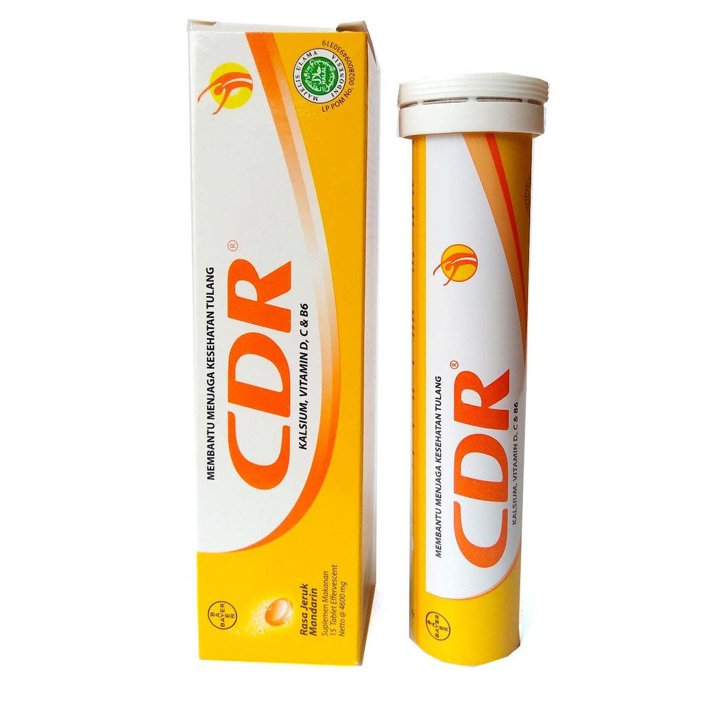 CDR EFFERVESCENT ISI 15 TABLET
