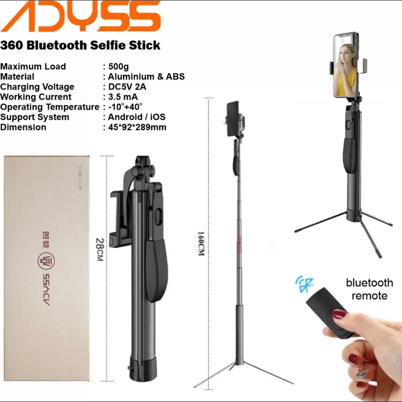 tripod handphone live tiktok, stand hp live instagram