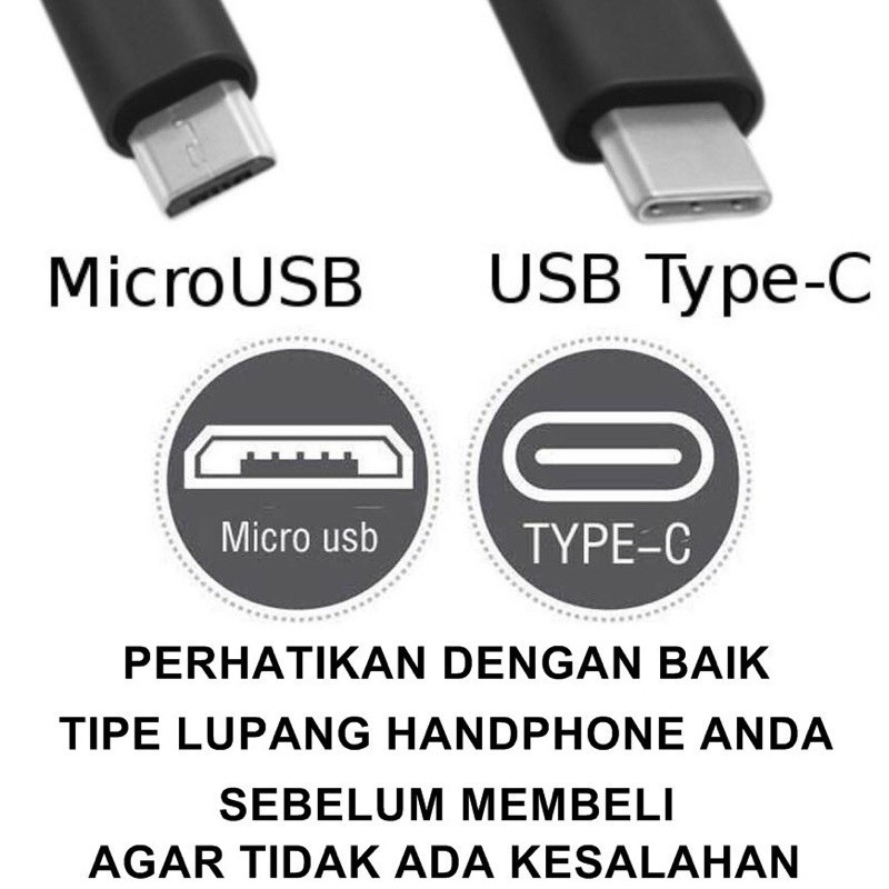 Kabel Data Fleco QC-100S Fast Charging 2.4A Micro Dan Type C Kabel Charger Murah Meriah FastCharging 2.4A BY SMOLL