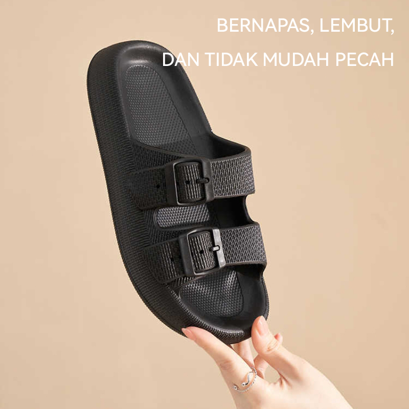 Mini Yoko Sendal wanita kekinian Import korea Sandal slop karet wanita terbaru 2023 Sandal Jelly wanita balance murah EVA