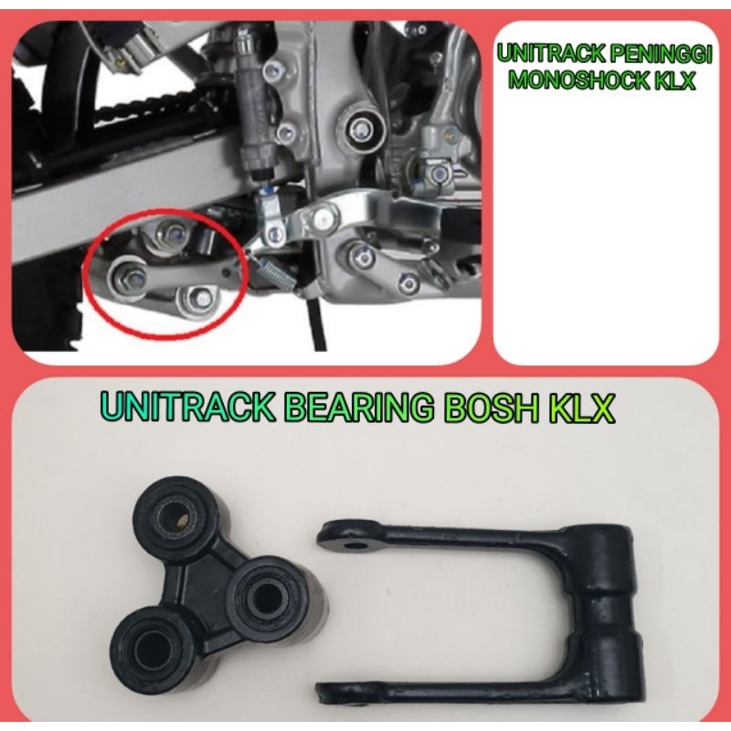 Unitrack Bearing Bosh KLX Hitam Kualitas Terbaik