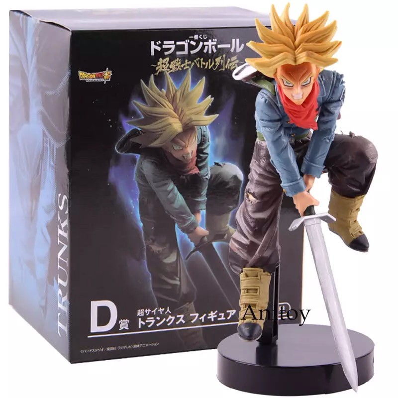 Action figure super saiyan Future trunks dragon Ball Z Slash D