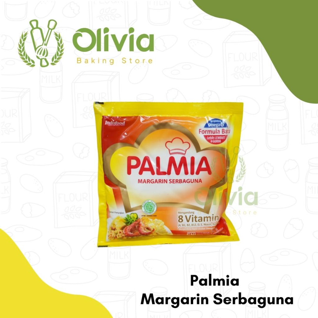 

Palmia Margarine Serbaguna / Mentega 200Gr Berkualitas