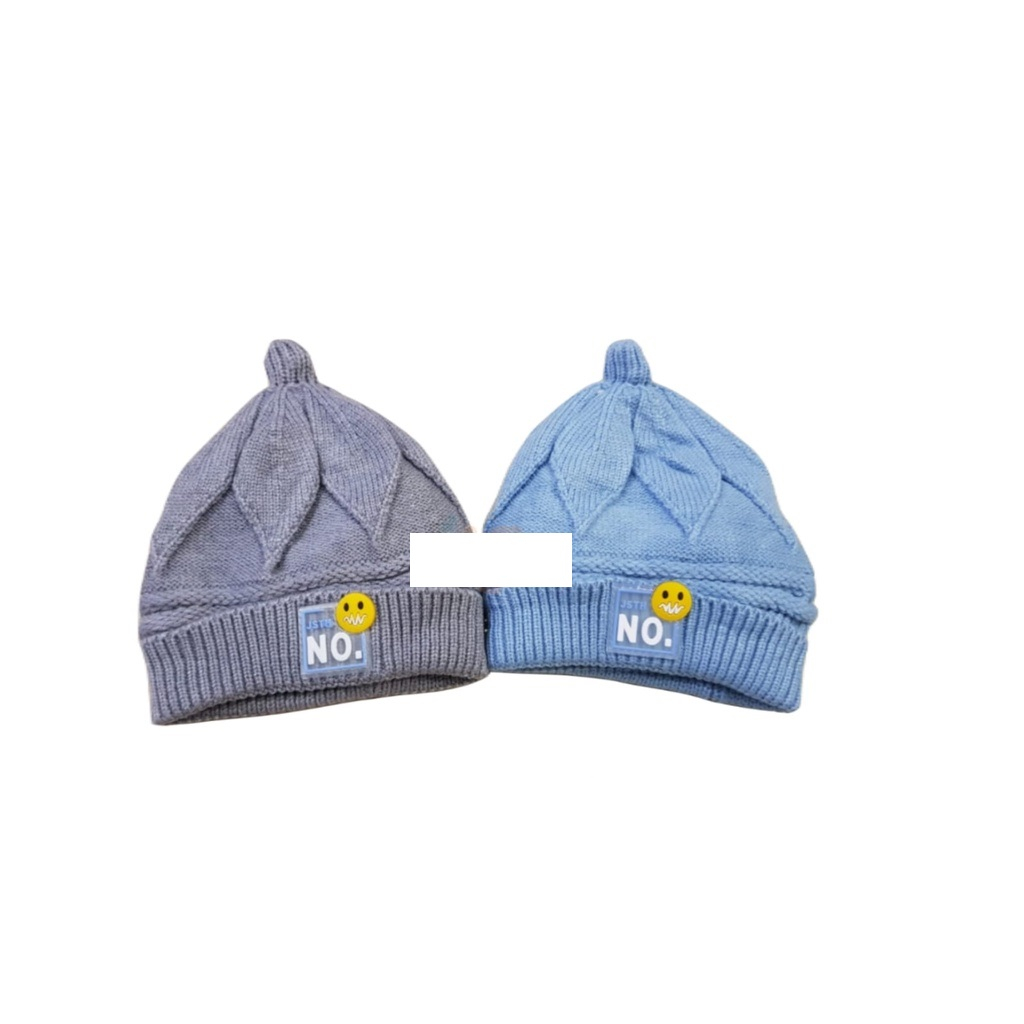 TOPI RAJUT MURAH TOPI KUPLUK BAYI ANAK R60 A1B2C3