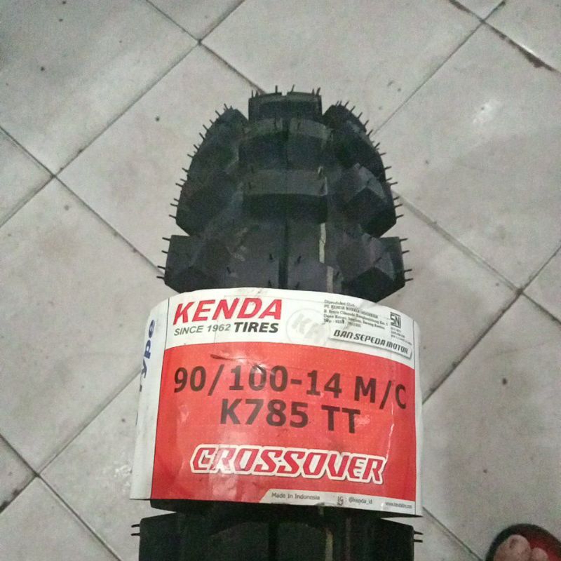 ban cross kenda millville ring 14 ukuran 90-100/14