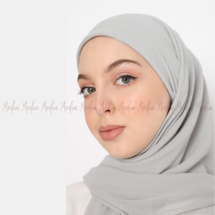 HIJAB SEGIEMPAT INSTAN INNER 2 IN 1/CERUTY BABYDOLL 2 LAYER