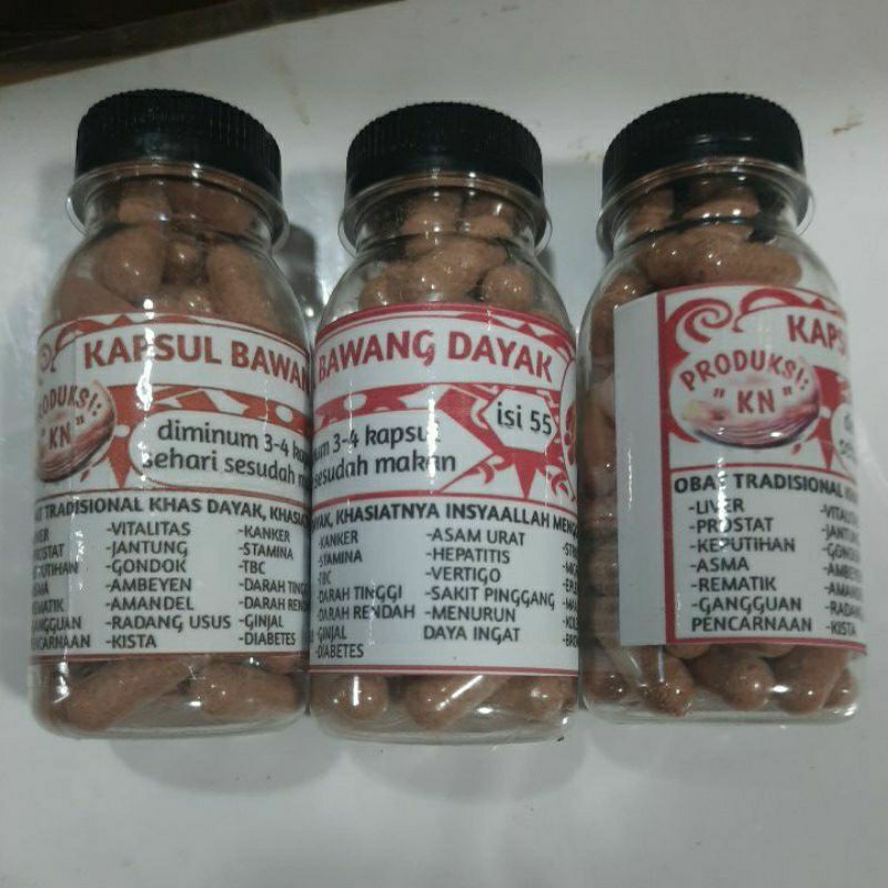 KAPSUL BAWANG DAYAK ASLI KALIMANTAN