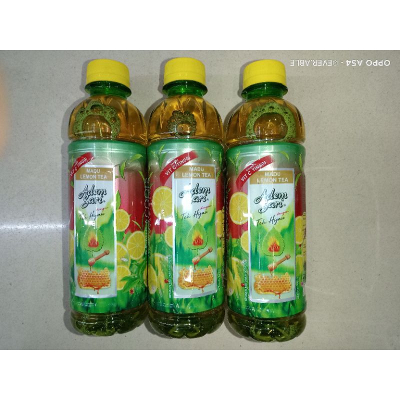 (BELI 2 GRATIS 1) ADEMSARI MADU LEMON TEA BOTOL 350 ML