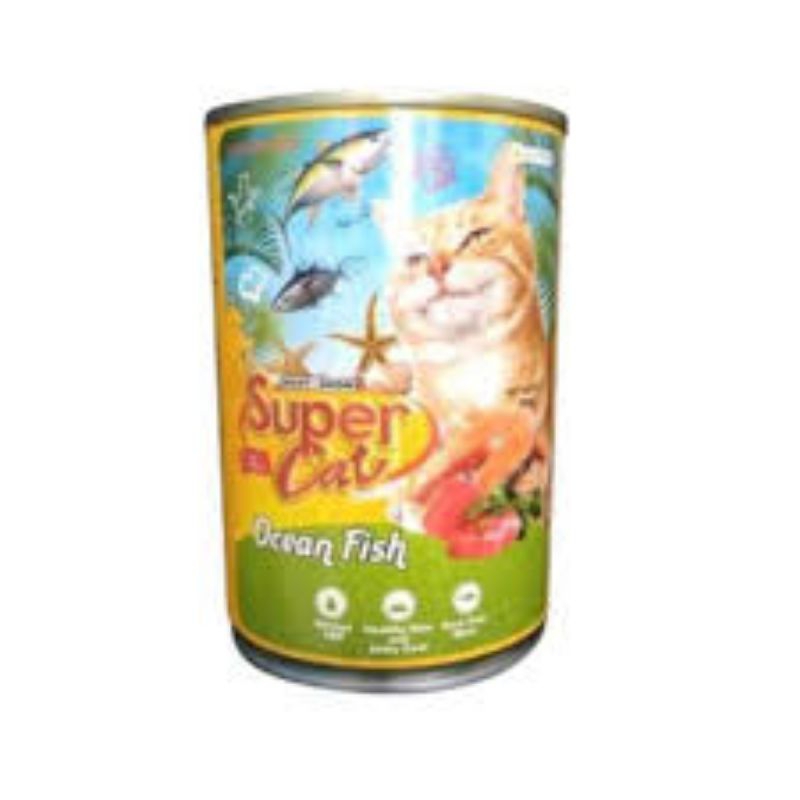 Super cat kaleng 400 gr