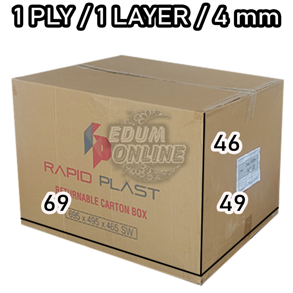 

Kardus 69x49x46 Besar Pindahan Jumbo Packing Bekas Packaging Dus Tebal Box Pengiriman Penyimpanan Kotak 1ply 2ply Baru 2 layer 1 layer 2 ply 1 ply Super Karton Kemasan Murah Dynaplast Polos Paking Barang Kantor Arsip Kuat Keras Single Double Wall EDUM