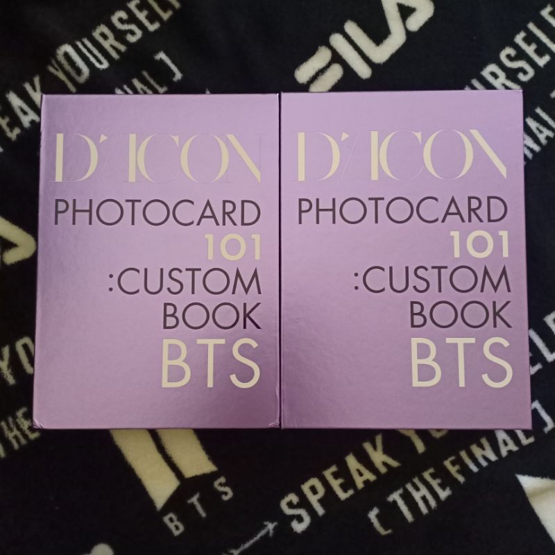 SHARING DICON 101 BTS Photocard Custom Book Binder V Taehyung JK Jungkook Jin Suga