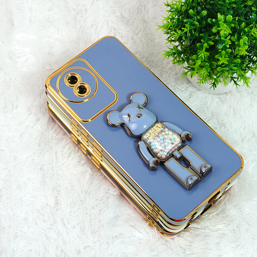 CASE OPPO A7 A74 A78 F5 F7 REALME C2 C30 C33 C55 VIVO Y02 Y15S Y17 Y71 SOFTCASE HANDPHONE CHROME STANDING GLOSSY SJ CHROME STD