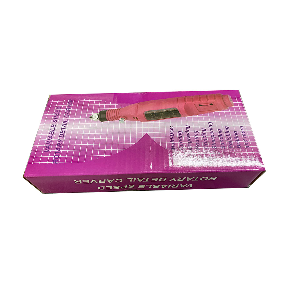 Alat Perawatan Kuku Electric Nail Manicure Pedicure - Pink