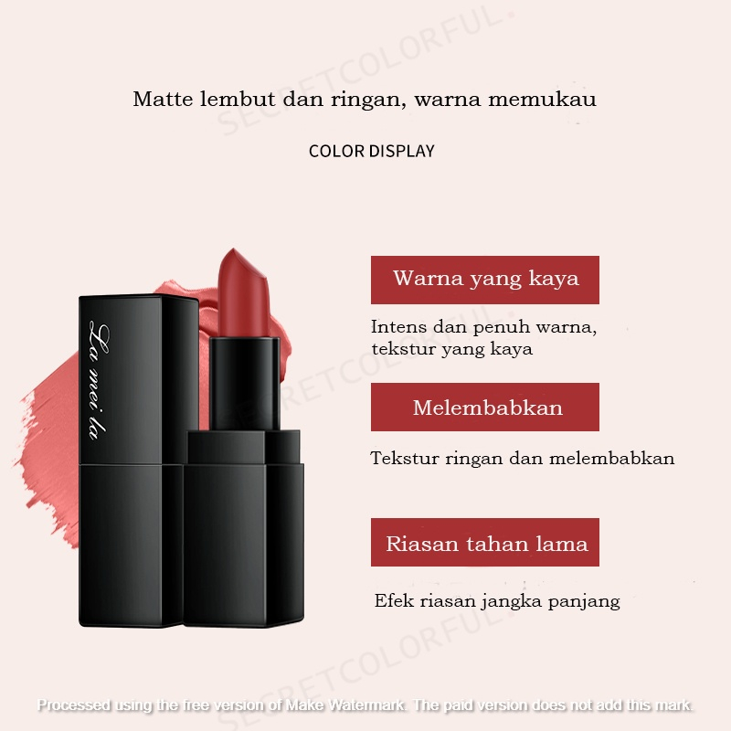 LAMEILA Pure Color Focus Lipstick pelembab matte