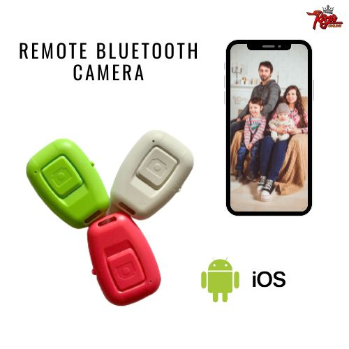 RTB5 - Bluetooth REMOTE SELFIE Tombol Selfie Wireless Kamera Phone Free Baterai