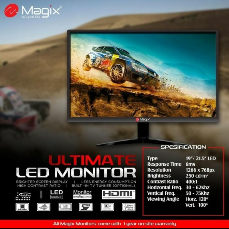 Led 19inch magix hdmi