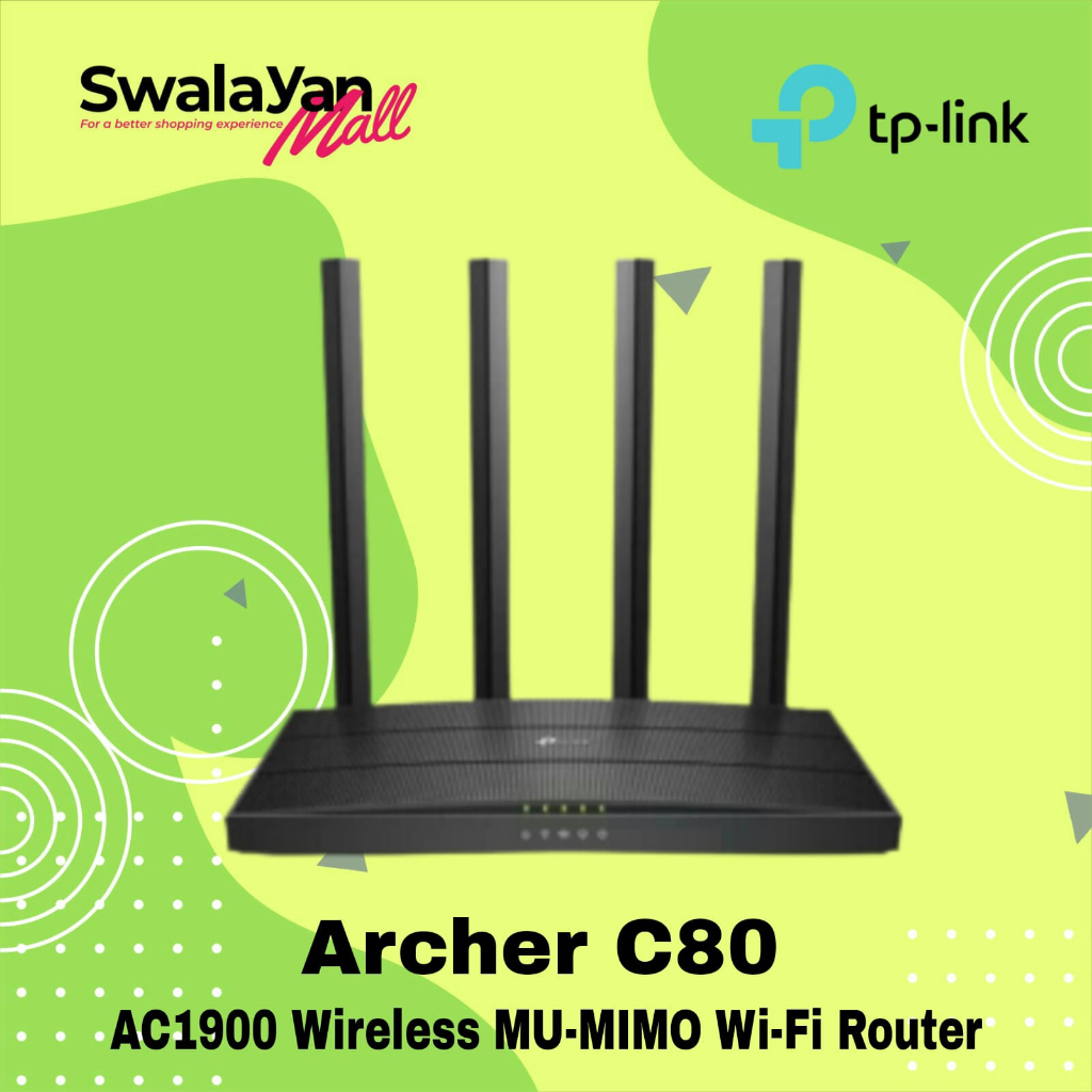 TP-LINK Archer C80 AC1900 Wifi Router TPLINK Archer C80 C 80