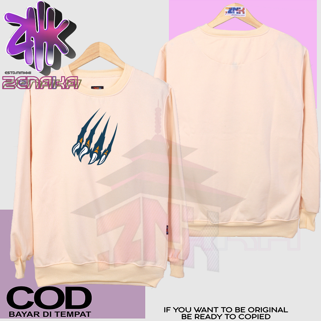 Zenaka Crewneck pria distro aesthetic Crewneck pria oversize tebal polos mint Sweater pria distro keren 2023 Sweater pria distro tebal aesthtetic Jaket pria keren distro terbaru 2023 Hoodie pria distro aesthetic graffity simple garfield