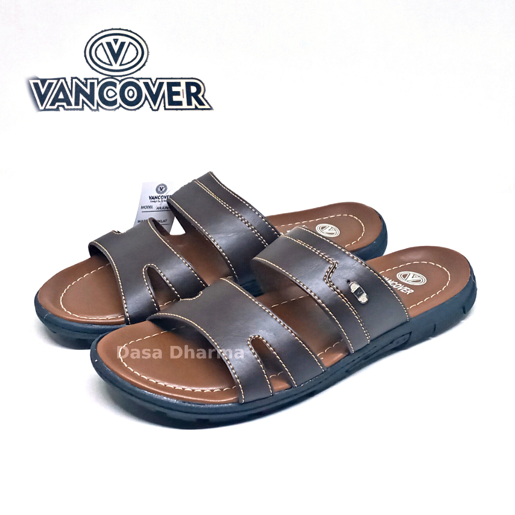 Sandal Vancover Arjuna 02 Pria Slop Outsole Tipiar Tidak Licin dan Anti Slip