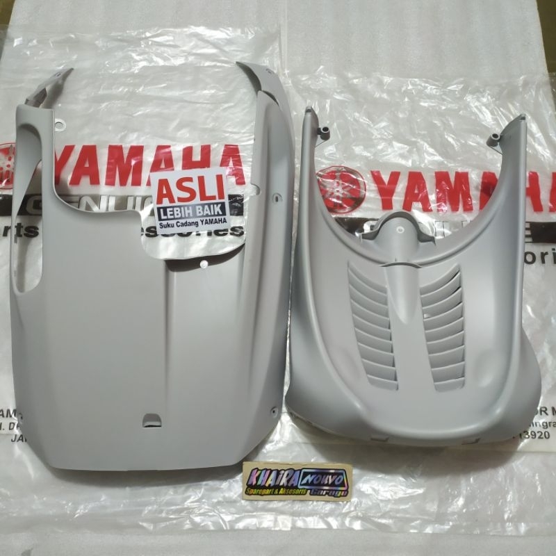 Dek paru dan dek kolong yamaha mio sporty mio smile silver original yamaha cover lower dek parlong m