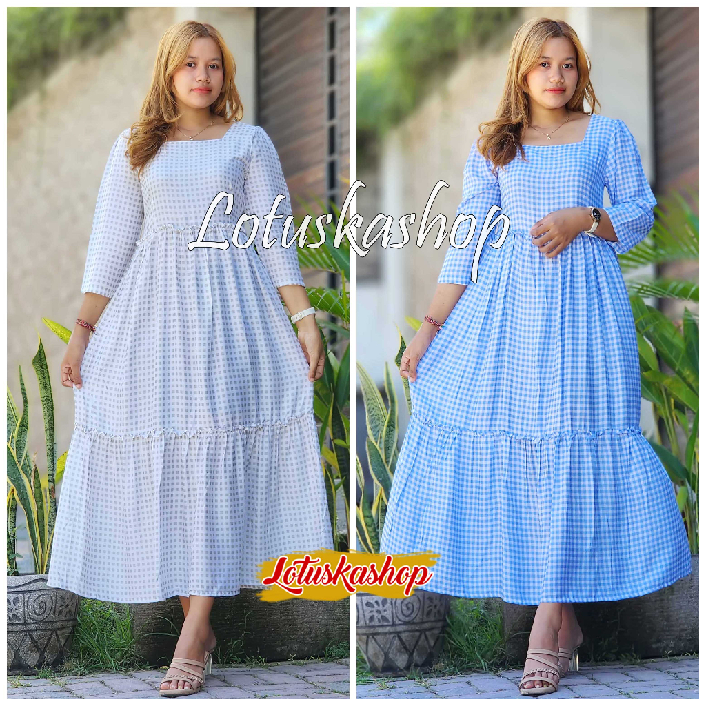 Dress Long Lily Flow Ruffle