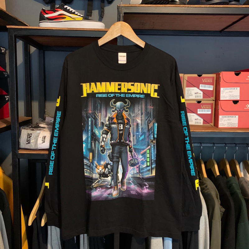 TSHIRT LONGSLEVEE HAMMERSONICFEST 2023 OFFICAL MERCHANDISE