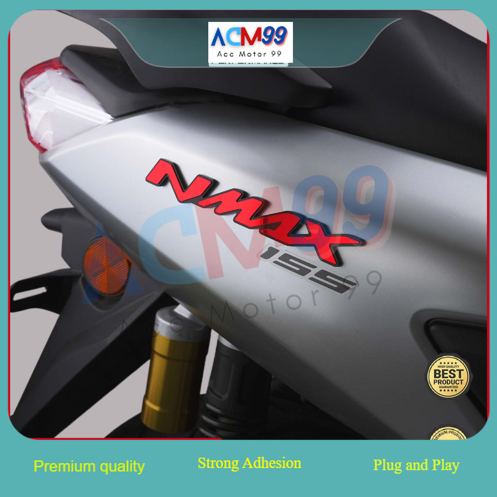 2pcs emblem Nmax timbul garnish Nmax