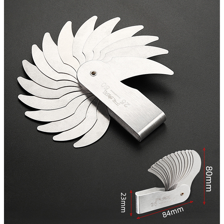 R-Radius Gauge/Alat Ukur Radius/Alat Pengukur Radius/Alat Ukur Celah/R Gauge