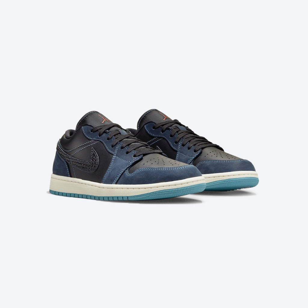 Air Jordan 1 Low SE Black Dark Obsidian