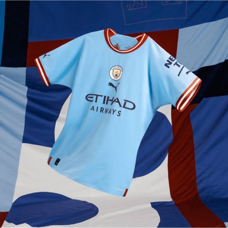 ORIGINAL MANCHESTER CITY HOME JERSEY 2022/2023 SIZE S