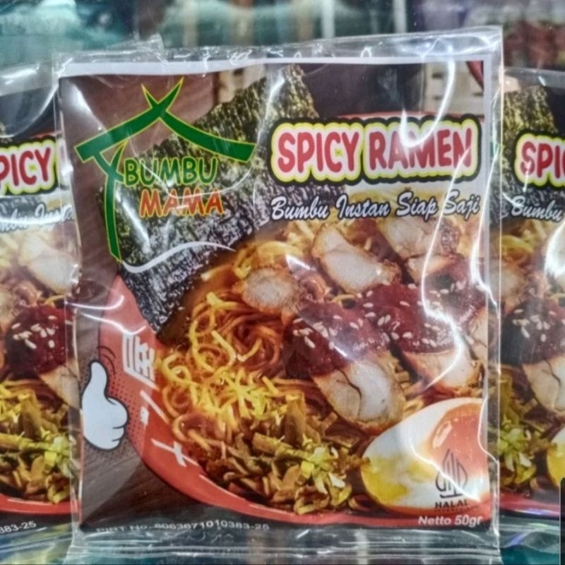 

Bumbu Mama Ramen Spicy 50gr