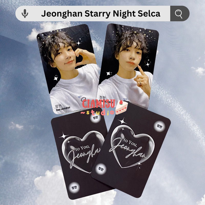 Jeonghan Selca Photocard // PC Seventeen Jeonghan