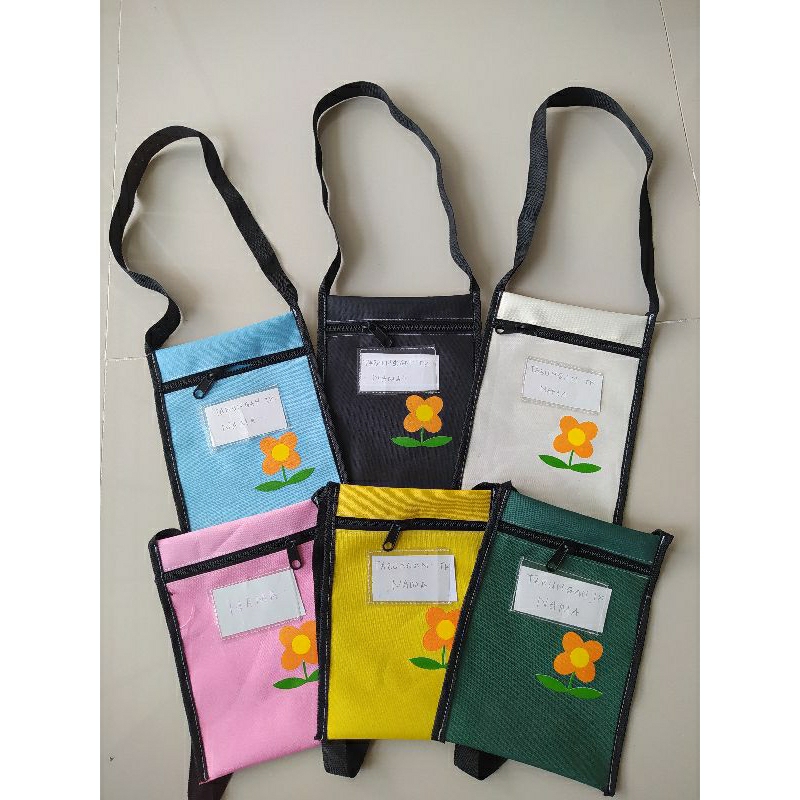Tas Tabungan Anak-Anak Motif Bunga Lucu