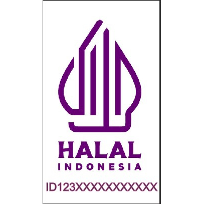 

sticker halal custom