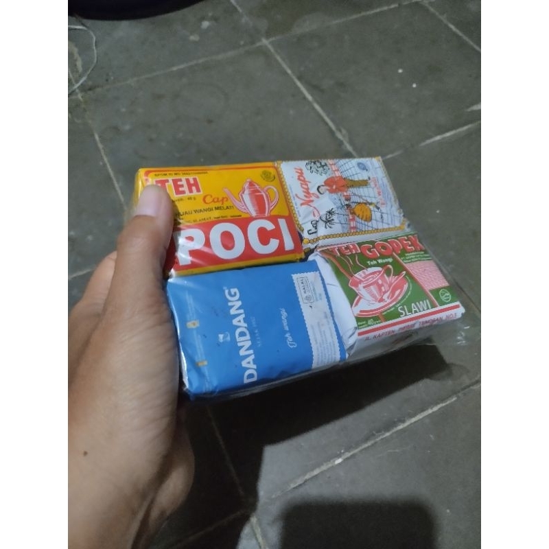

teh racik solo paket 4 teh poci pandang gopek nyapu racikan wedangan khas solo