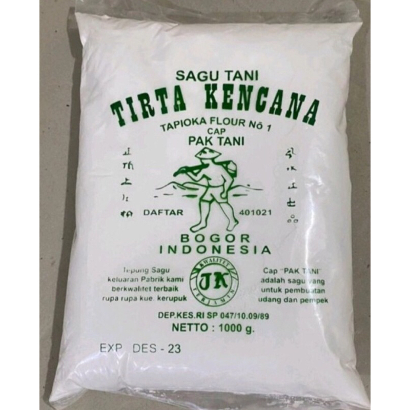 

Sagu Tirta Kencana Kemasan 1Kg
