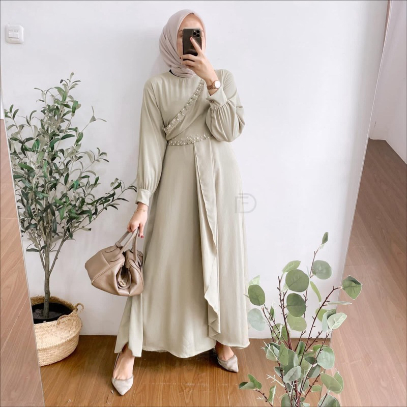 GAMIS SYAKILA PAYET  POLO LINENLD 110-114 MSUK