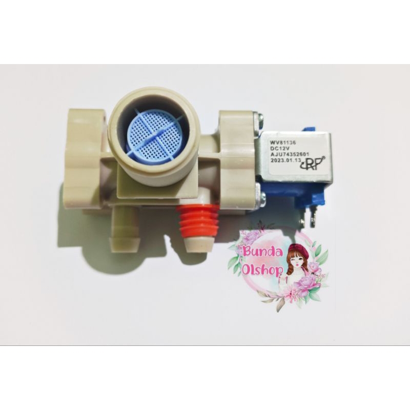 Selenoid Water Inlet Doubel Mesin Cuci LG WV81136 DC12V / FCD 90A36