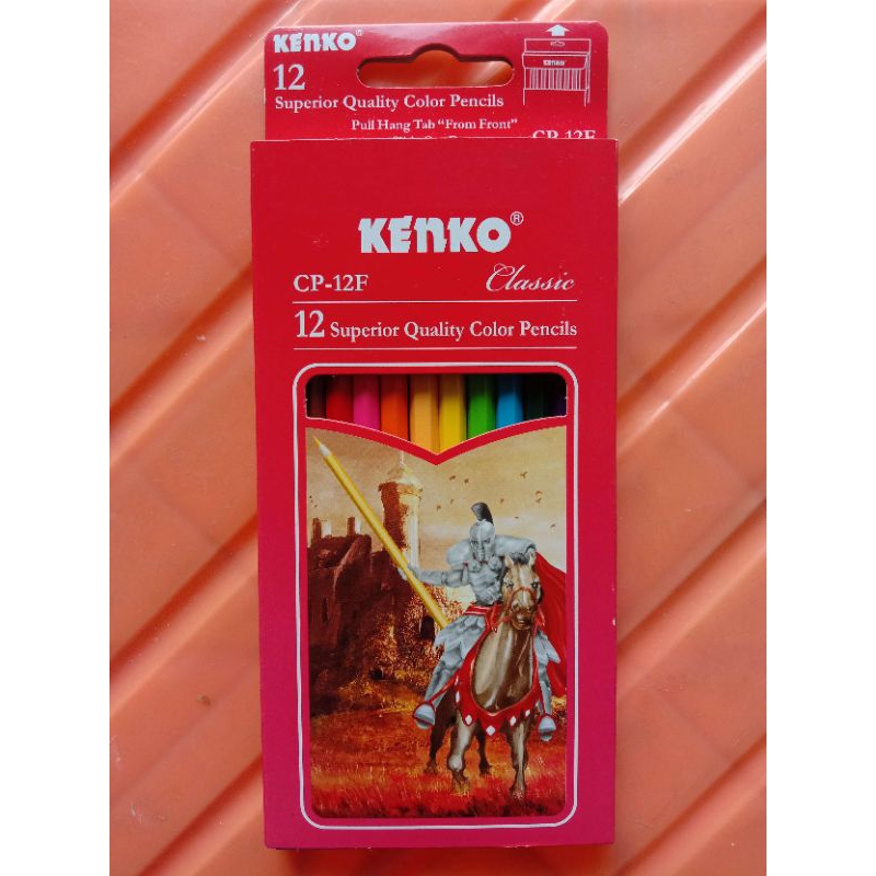 

Kenko Pensil Warna CP 12F 12 warna Murah